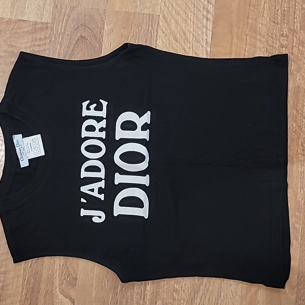 100% authentic Vintage J'adore dior tank top